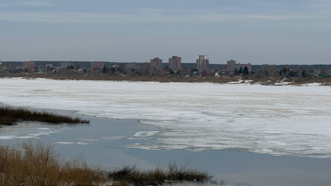 Дмитрий Махиня: Сводка на утро по рекам: голова ледохода возле Зеледеево, в черте Томска ледостав