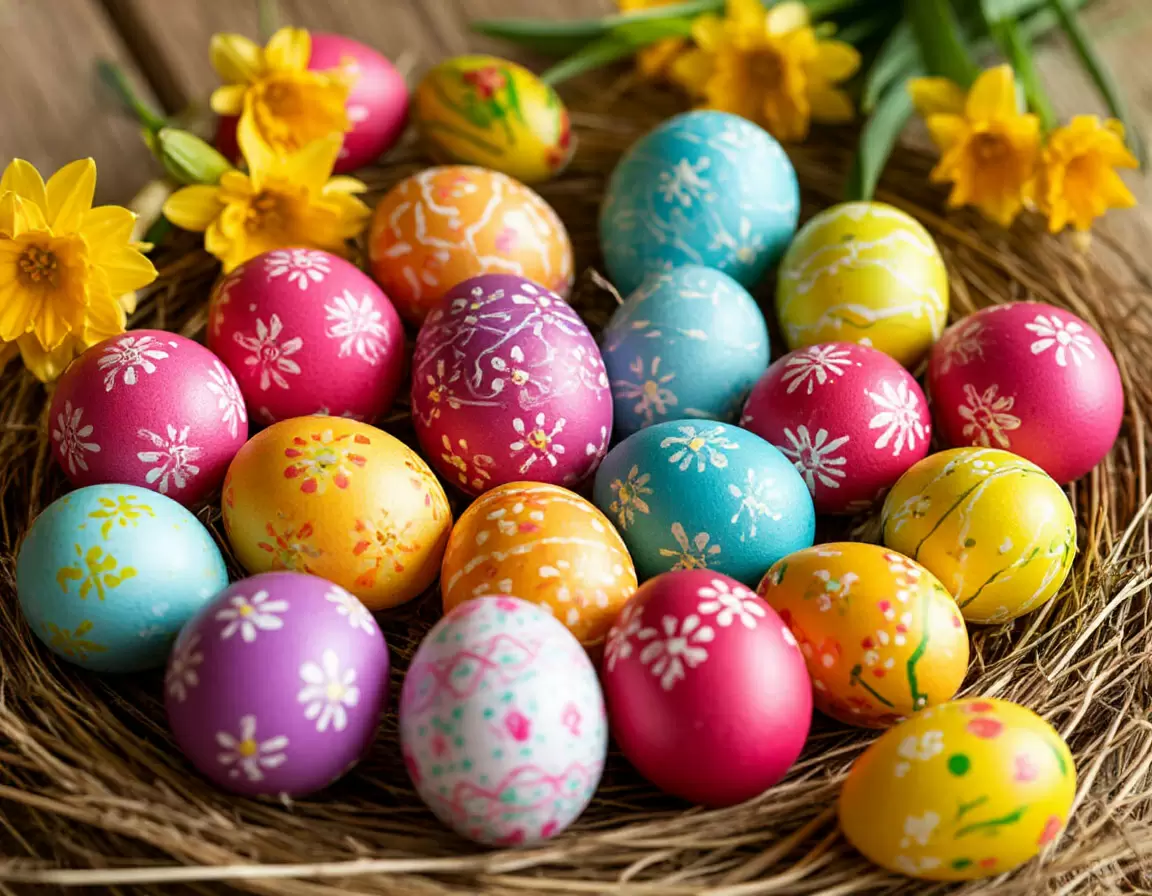 Яйца на Пасху: традиции, цвета и символика