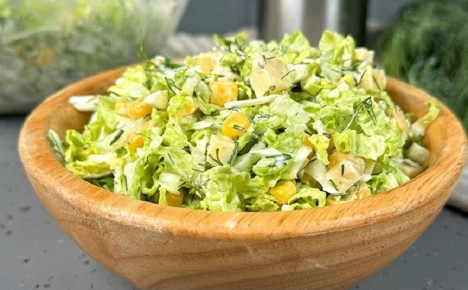 Салат из пекинской капусты: быстрое и вкусное решение для легкого ужина