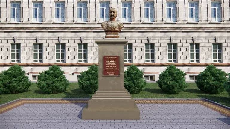 Памятник Николаю II установят у корпуса ТПУ на Усова на следующей неделе
