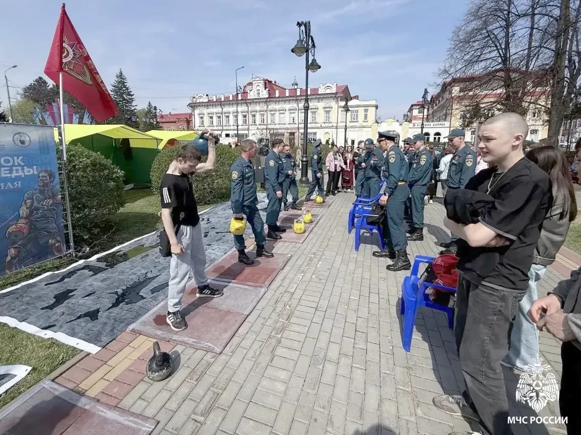 Мастер-класс по гиревому спорту в центре Томска Мастер-класс по гиревому спорту в центре Томска