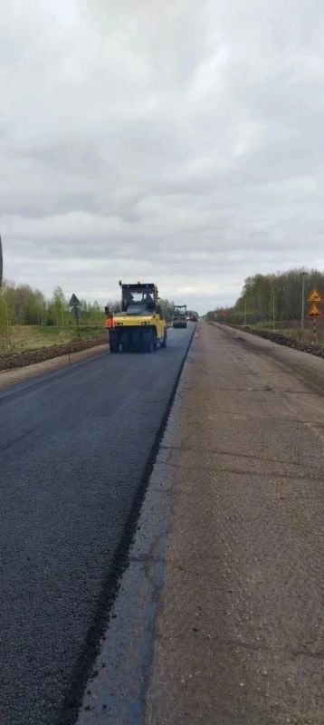 Владимир Мазур: Приступили к асфальтированию автодороги Каргала – Батурино – граница Кожевниковского района