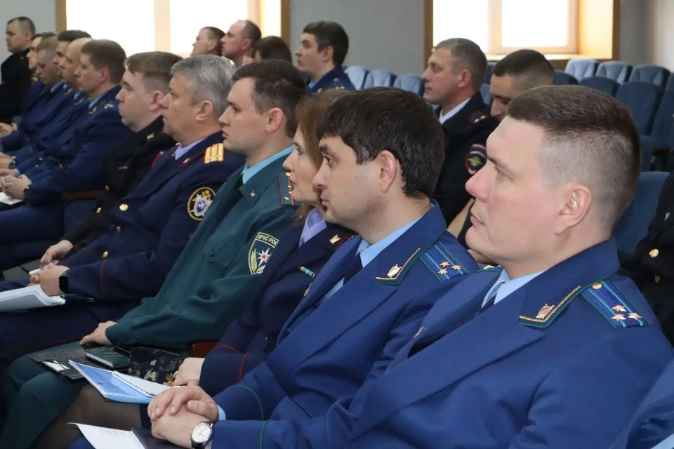 Руководство следственного управления приняло участие в заседании координационного совещания Руководство следственного управления приняло участие в заседании координационного совещания