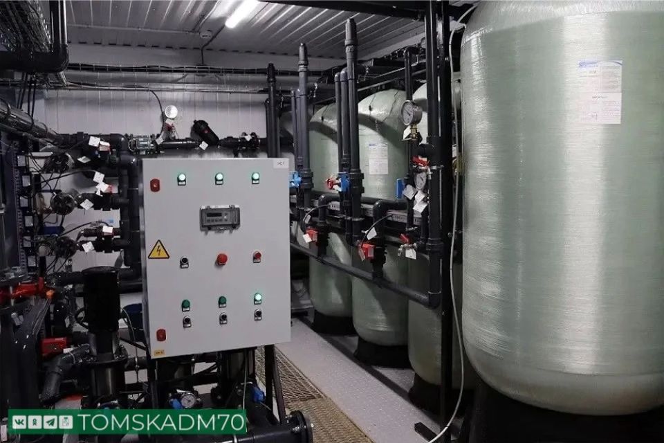 В томском поселке Апрель заработала станция водоочистки В томском поселке Апрель заработала станция водоочистки