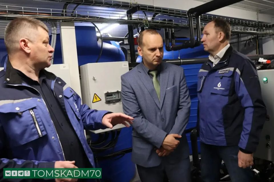 В томском поселке Апрель заработала станция водоочистки В томском поселке Апрель заработала станция водоочистки