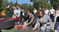 В Лагерном саду прошло возложение цветов