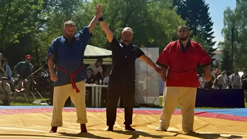 Томский полицейский выиграл барана в соревнованиях Томский полицейский выиграл барана в соревнованиях