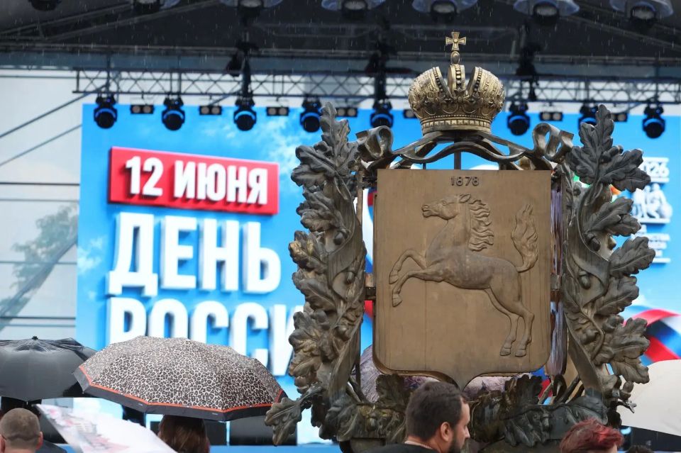 Владимир Мазур: Вместе с томичами встретили сегодня День России Владимир Мазур: Вместе с томичами встретили сегодня День России