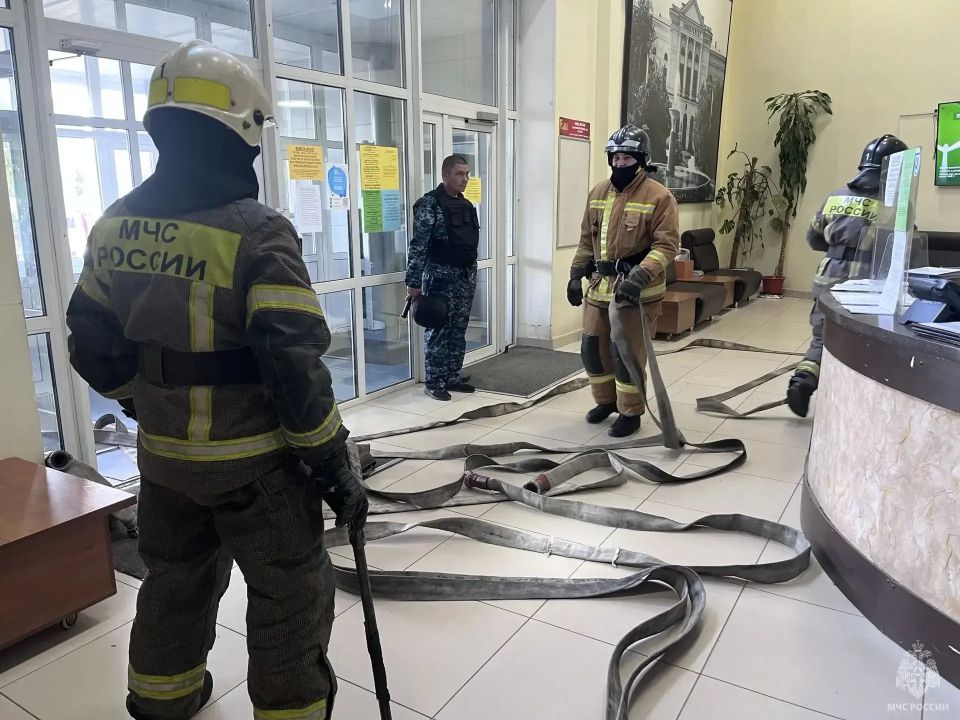 В общежитии ТГУ прошли командно-штабные учения В общежитии ТГУ прошли командно-штабные учения