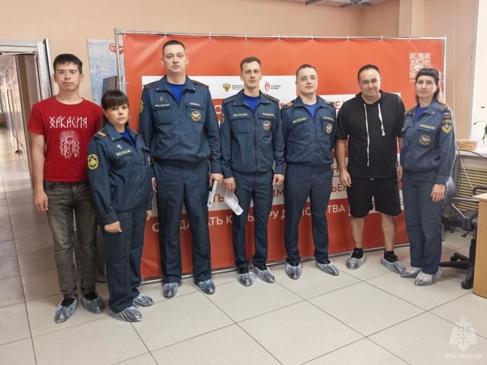 Томские спасатели приняли участие во Всероссийском дне донора Томские спасатели приняли участие во Всероссийском дне донора