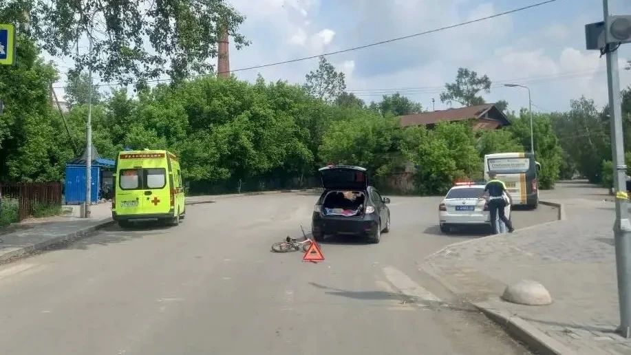 Четырехлетнего мальчика сбили на пешеходном переходе в Томске
