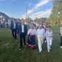 Владимир Мазур: Вместе с первомайцами, земляками из других районов нашей области, гостями из соседних регионов нынешней ночью встретили Праздник нового Солнца в Берёзовке