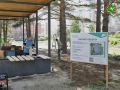 В Северске продолжается благоустройство сквера с озером у Мемориала «Курган Славы»