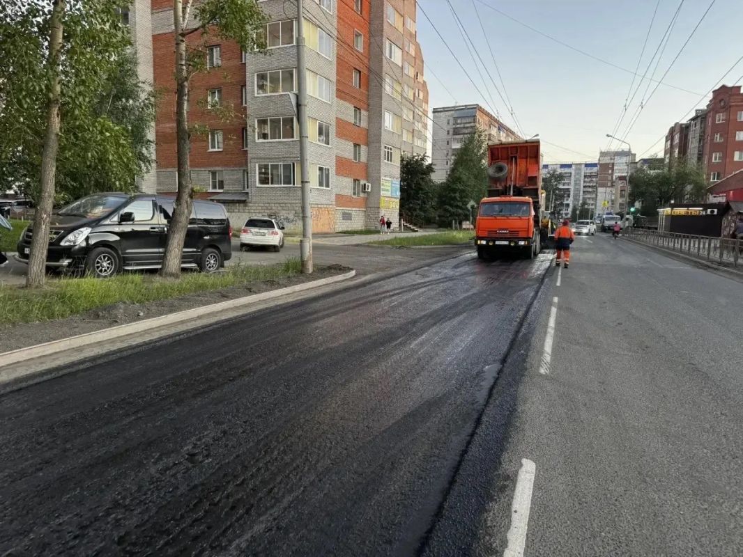 После вмешательства прокуратуры Октябрьского района г. Томска выполнен гарантийный ремонт улицы Новосибирской После вмешательства прокуратуры Октябрьского района г. Томска выполнен гарантийный ремонт улицы Новосибирской