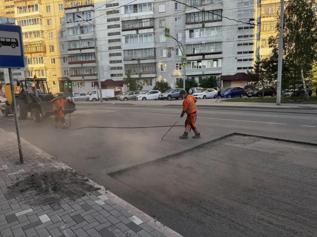 После вмешательства прокуратуры Октябрьского района г. Томска выполнен гарантийный ремонт улицы Новосибирской После вмешательства прокуратуры Октябрьского района г. Томска выполнен гарантийный ремонт улицы Новосибирской