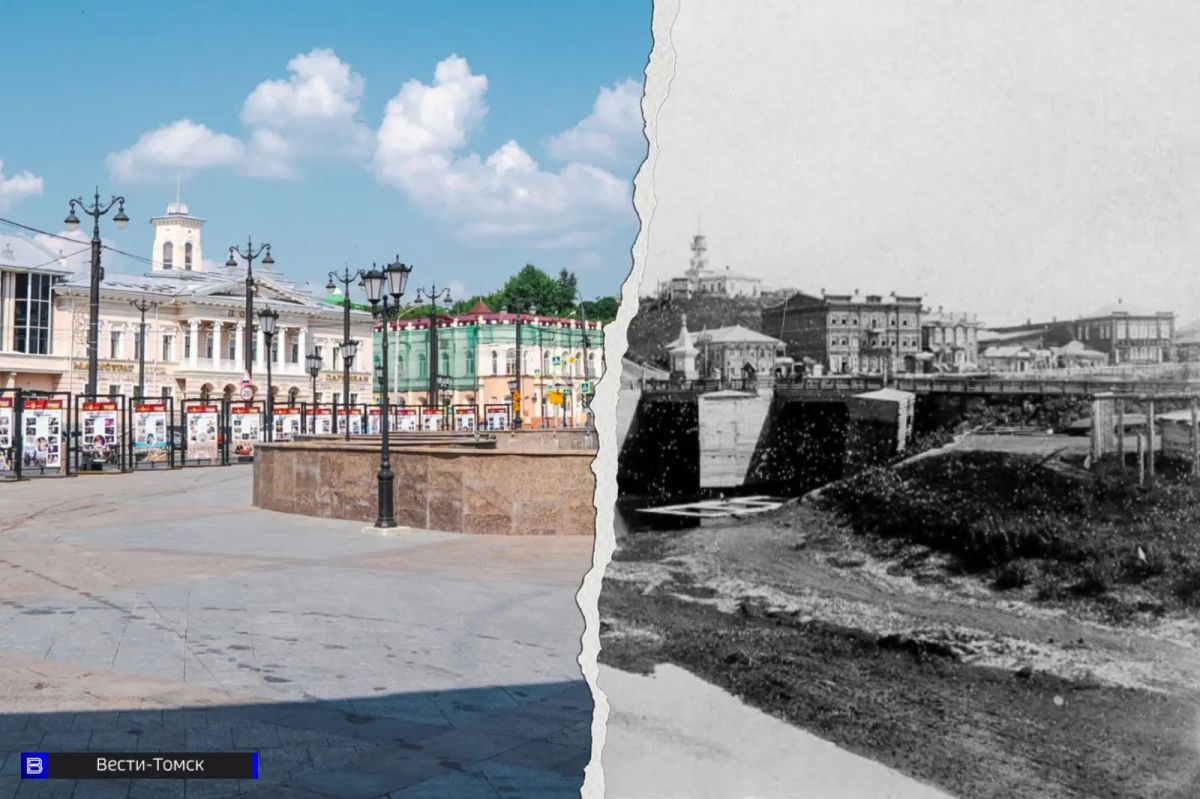 Город, который помнит: улицы Томска вчера и сегодня - фоторепортаж Город, который помнит: улицы Томска вчера и сегодня - фоторепортаж