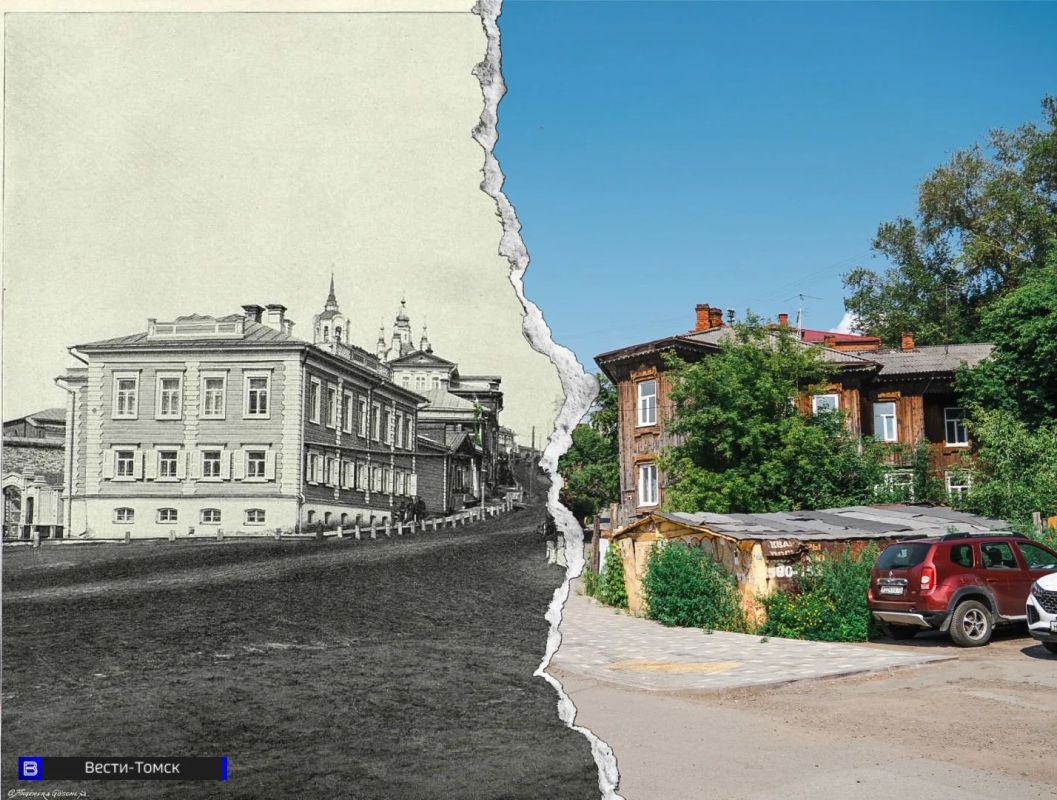 Город, который помнит: улицы Томска вчера и сегодня - фоторепортаж Город, который помнит: улицы Томска вчера и сегодня - фоторепортаж