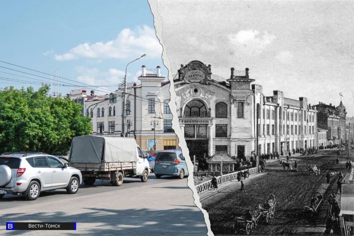 Город, который помнит: улицы Томска вчера и сегодня - фоторепортаж Город, который помнит: улицы Томска вчера и сегодня - фоторепортаж