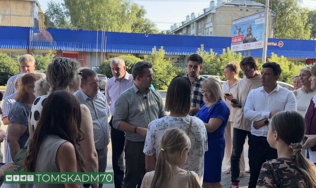 Дмитрий Махиня провел обход Советского района Дмитрий Махиня провел обход Советского района