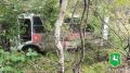 Маршрутный автобус съехал с трассы под Северском: есть пострадавшие