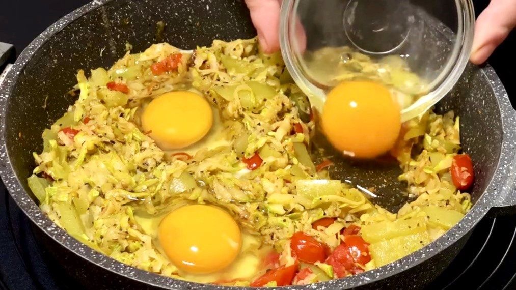 Кабачки и яйца: идеальный завтрак, сочетающий вкус и пользу