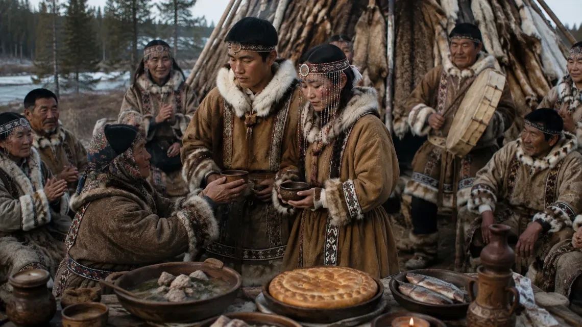 Как коренные народы Томской области играли свадьбы и причем тут лисы и трубки