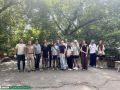 В Ленинском районе Томска навели порядок в сквере