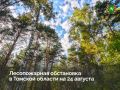 В Томской области нет действующих лесных пожаров