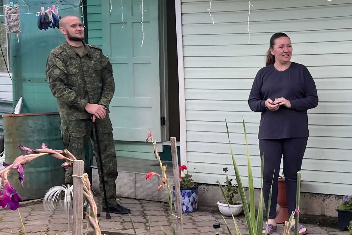 Владимир Мазур: В Молчаново встретились с Николаем Сергеевичем Ковалёвым – участником специальной военной операции, боёв за Авдеевку, где он получил тяжёлое ранение Владимир Мазур: В Молчаново встретились с Николаем Сергеевичем Ковалёвым – участником специальной военной операции, боёв за Авдеевку, где он получил тяжёлое ранение