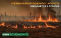 Чрезвычайная пожароопасность сохранится в Томске