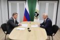 Вице-премьер Дмитрий Патрушев и губернатор Владимир Мазур обсудили проекты томского АПК, ЛПК и охраны окружающей среды