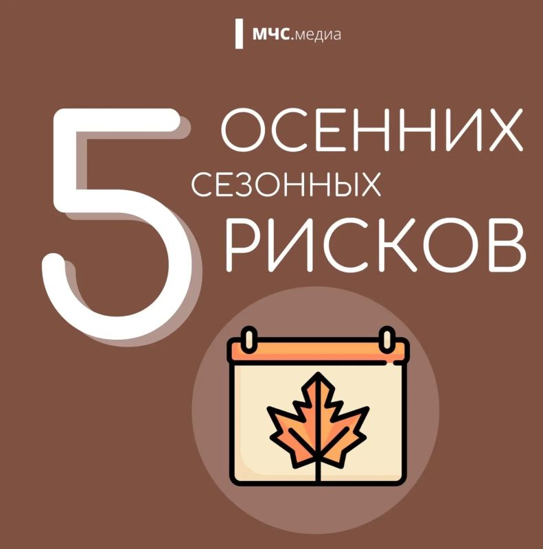Топ-5 осенних сезонных рисков