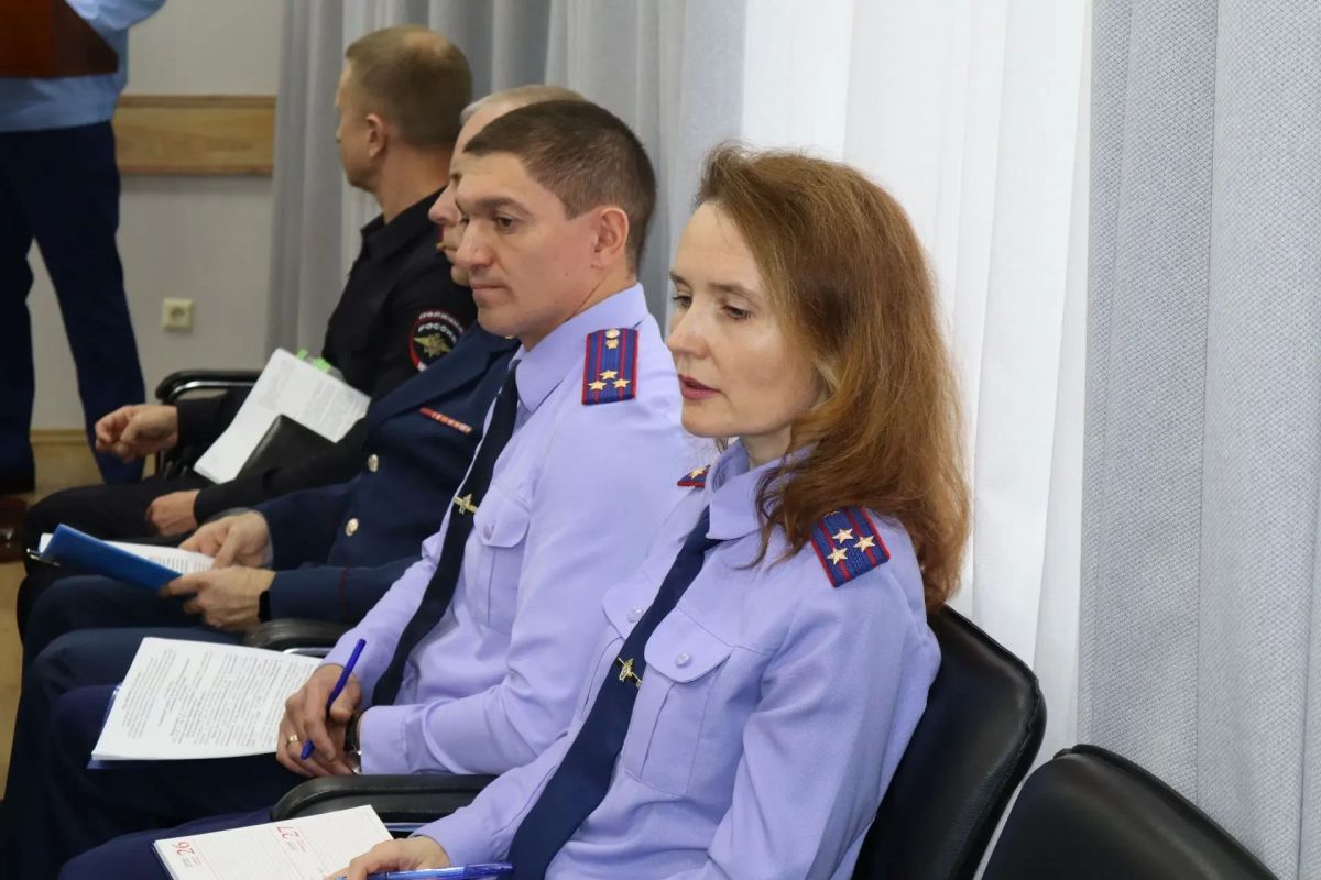 Руководство следственного управления приняло участие в заседании координационного совещания Руководство следственного управления приняло участие в заседании координационного совещания