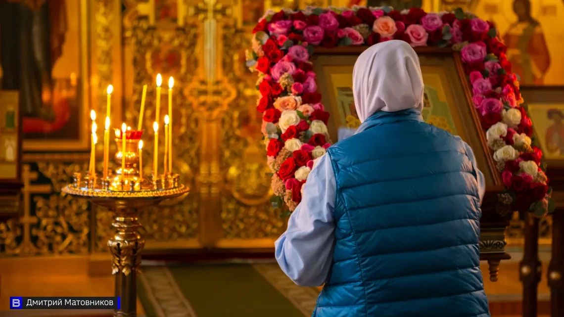 Свет Покрова: показываем, как прошли праздничные службы в храмах Томска