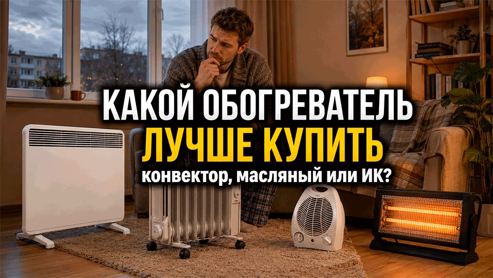 Какой обогреватель выбрать для квартиры: девять моделей от 1 099 рублей