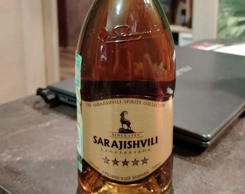 Коньяк Sarajishvili 5*: историческая слава и дегустация без восторга